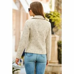 Sosandar Black Woven Biker Jacket 2 Sosandar Black Woven Biker Jacket -Sosandar unnamed file 2361