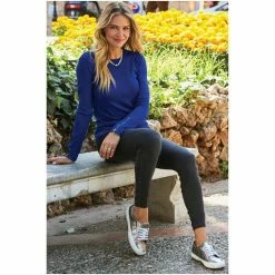 Sosandar Blue Petite Perfect Jeggings -Sosandar unnamed file 2562