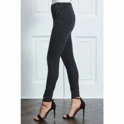 Sosandar Charcoal Regular Perfect Jeggings -Sosandar unnamed file 2604