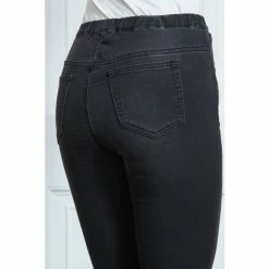 Sosandar Charcoal Regular Perfect Jeggings -Sosandar unnamed file 2606
