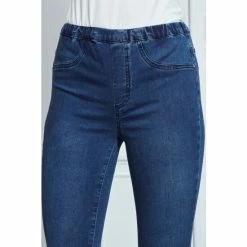 Sosandar Blue Soft Touch Jegging -Sosandar unnamed file 2612