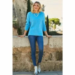 Sosandar Blue Comfort Jean 4 Sosandar Blue Comfort Jean -Sosandar unnamed file 2694