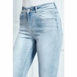 Sosandar Blue Perfect Skinny Jeans -Sosandar unnamed file 2754