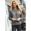Sosandar Silver Metallic Knit Jumper