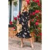 Sosandar Multi Floral Floral Print Jersey Midi Dress