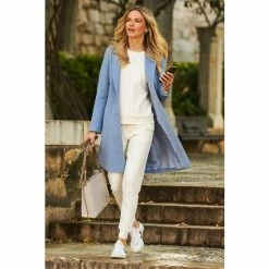 Sosandar Pastel Coat Pastel Coat -Sosandar unnamed file 4245