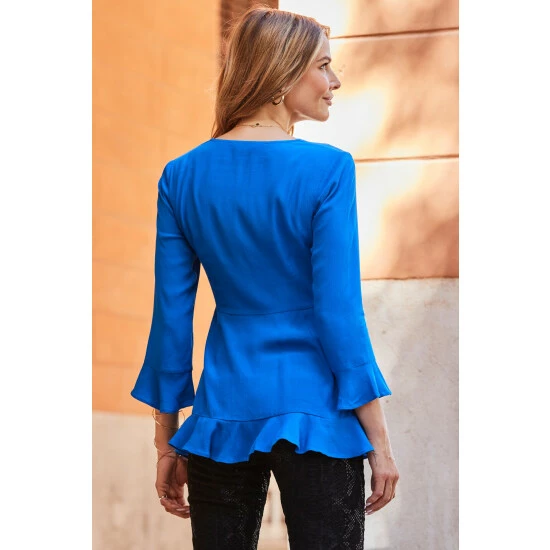 unnamed-file-4542.jpg Sosandar Blue Ruffle Hem Tunic -Sosandar unnamed file 4542