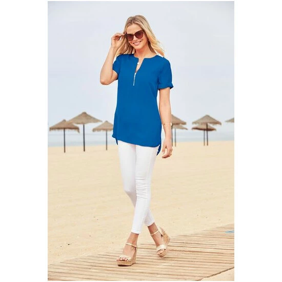 unnamed-file-4569.jpg Sosandar Blue Short Sleeve Tunic Top -Sosandar unnamed file 4569