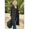 Sosandar Black Longline Padded Gilet