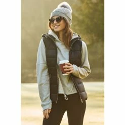 Sosandar Black Padded Gilet -Sosandar unnamed file 4806