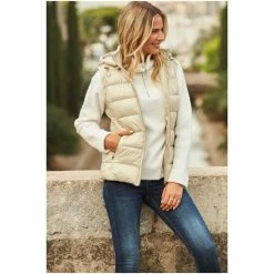 Sosandar Black Padded Gilet -Sosandar unnamed file 4810