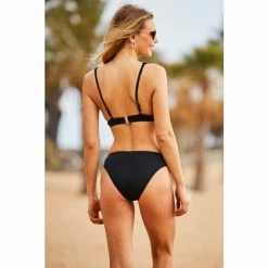 Sosandar Black Moulded Cup Bikini Top -Sosandar unnamed file 4898