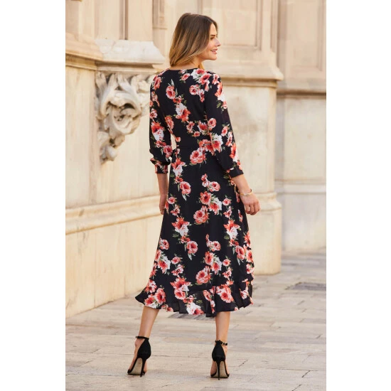 unnamed-file-687.jpg Sosandar Black Floral Ruffle Wrap Dress -Sosandar unnamed file 687